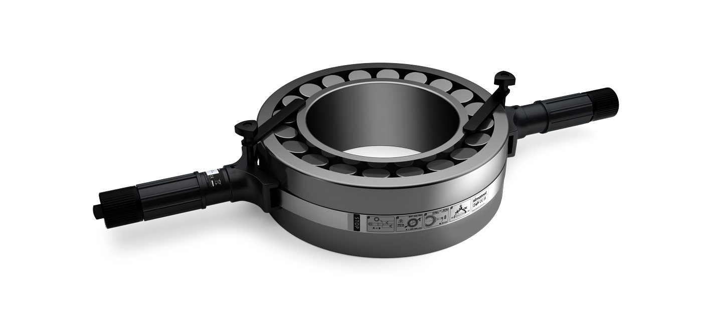 simatool Bearing Handling Tool 300-500 with spherical roller bearings.