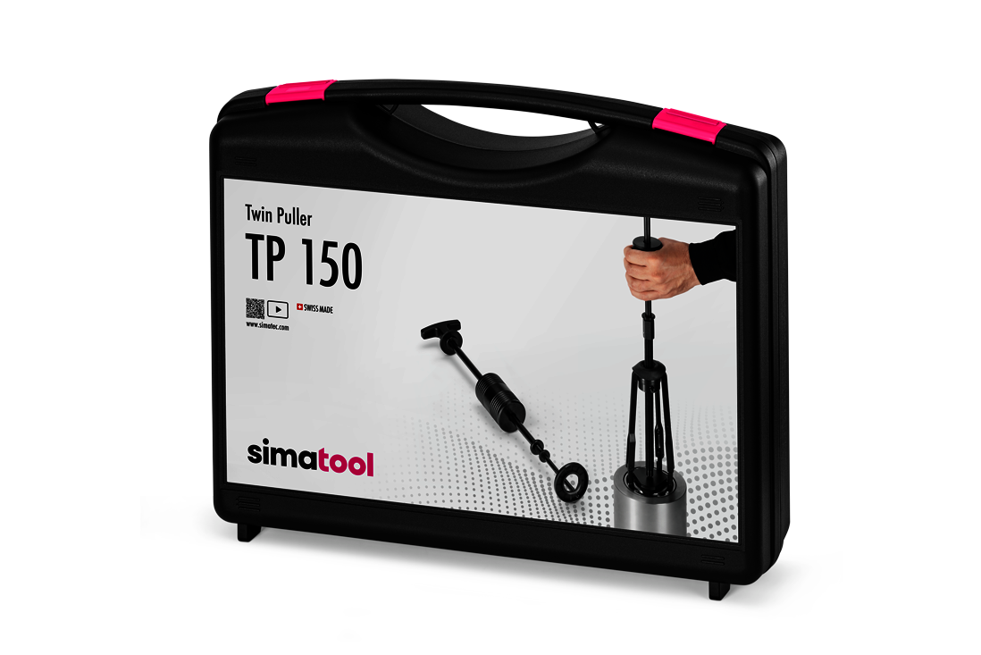 simatool Twin Puller TP 150 case closed.