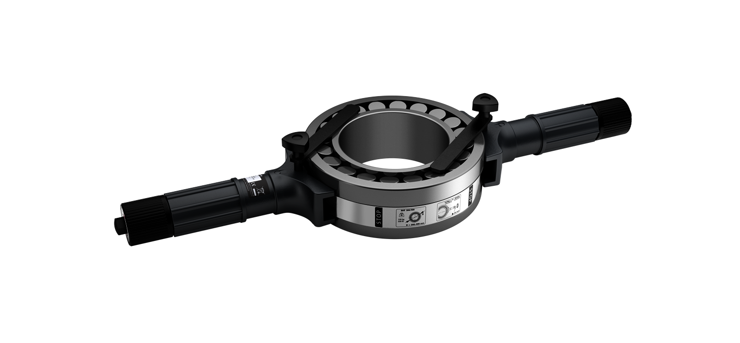 simatool Bearing Handling Tool 200-400 with spherical roller bearings.